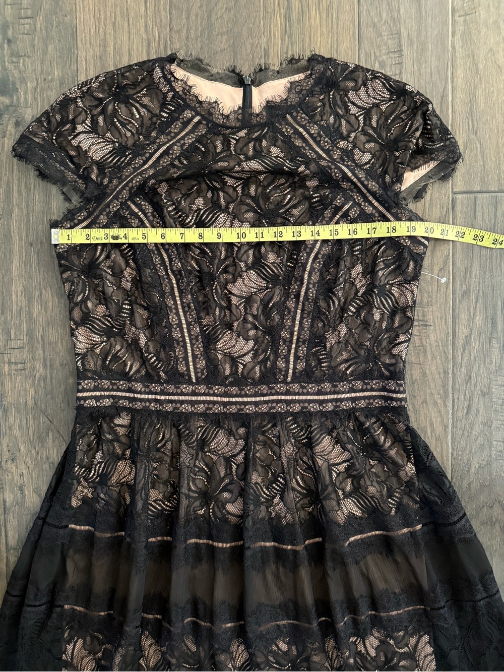 Tadashi Shoji Lace A-Line Gown - Picture 6 of 9